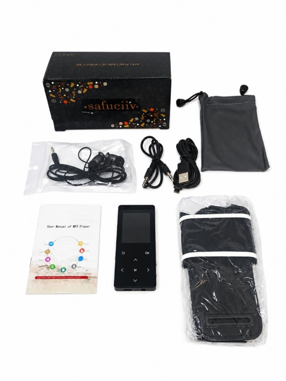 Safuciry Portable MP3 Player - Black